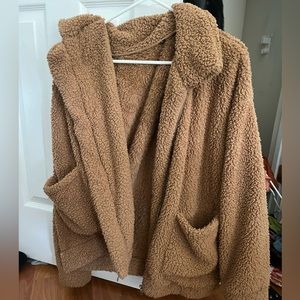 Brown Teddy Coat